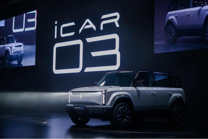 iCAR 03起售价10.98万元，纯电SUV迈入10万时代
